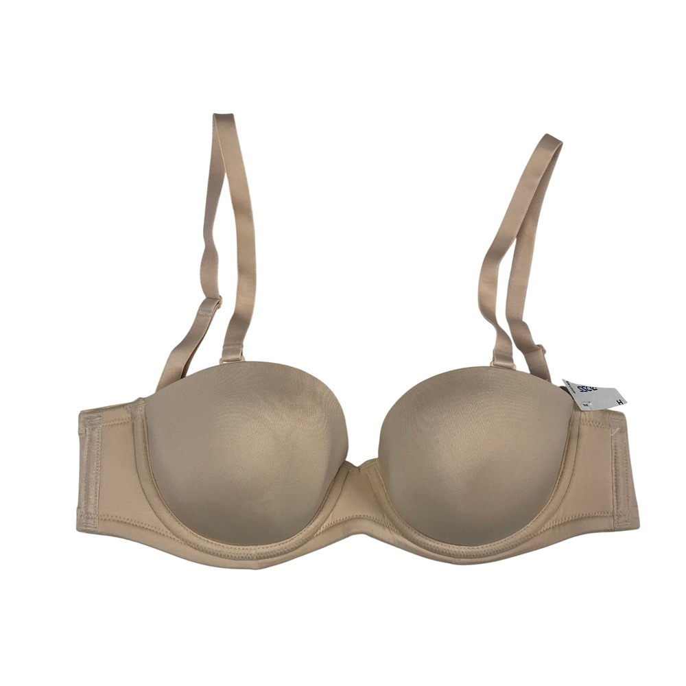 Wacoal Red Carpet Strapless Underwire Bra Sand Nude 854119 US 30D
